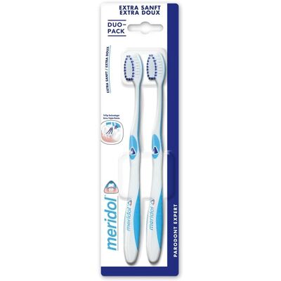 Meridol Extra Soft Zahnbürste Set of 2 - Zahnbürsten Meridol Extra Soft Zahnbürste Set of 2 - Zahnbürsten
