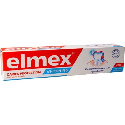 Elmex - Zahnweiß Zahnpasta Kariesprophylaxe 75ml - Zahnpasta Elmex - Zahnweiß Zahnpasta Kariesprophylaxe 75ml - Zahnpasta