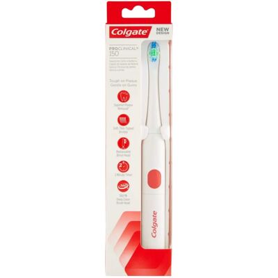 Spazzolino Sonico Colgate Pro Clinical 150 - Setole Morbide - Pulizia Efficace Spazzolino Sonico Colgate Pro Clinical 150 - Setole Morbide - Pulizia Efficace