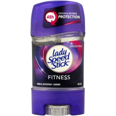 Lady Speed Stick Fitness Gel Deodorant för Kvinnor - Kropp, 65g Lady Speed Stick Fitness Gel Deodorant för Kvinnor - Kropp, 65g