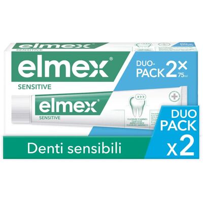 Dentifrice Émex Sensitive - Double 75ml - Publicité Dentifrice Émex Sensitive - Double 75ml - Publicité