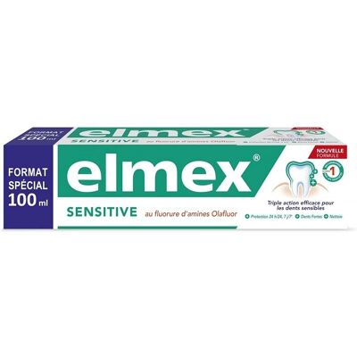 Dentifrice Sensitive Elmex 100ml - Hygiène bucco-dentaire - Publicité Dentifrice Sensitive Elmex 100ml - Hygiène bucco-dentaire - Publicité