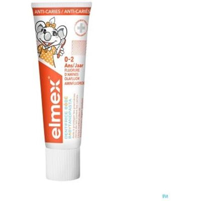 Elmex Dentifrice Bébé 0-2 ans - Soin Doux au Fluor - Publicité Elmex Dentifrice Bébé 0-2 ans - Soin Doux au Fluor - Publicité