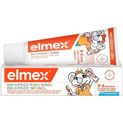 Elmex Modelo - Pasta de dente com flúor para crianças 50ml Elmex Modelo - Pasta de dente com flúor para crianças 50ml