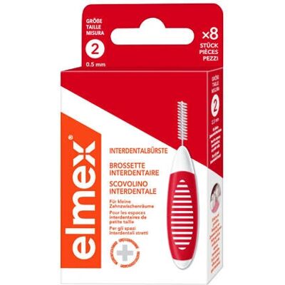 elmex Modello 61010028 Spazzolino Interdentale - Rimozione Efficace della Placca elmex Modello 61010028 Spazzolino Interdentale - Rimozione Efficace della Placca