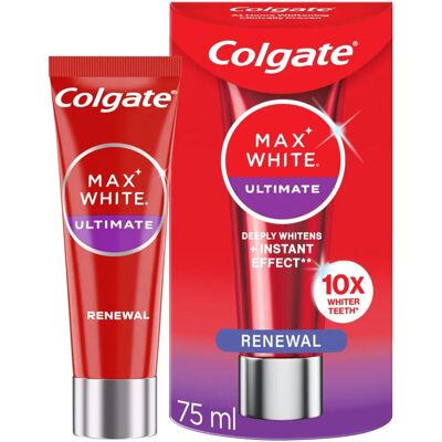 Colgate Max White Ultimate Renewal Toothpaste - Teeth Whitening & Cavity Protection Colgate Max White Ultimate Renewal Toothpaste - Teeth Whitening & Cavity Protection