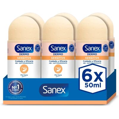 Sanex Dermo Sensitive pH Balance Deodorant - 50ml Sanex Dermo Sensitive pH Balance Deodorant - 50ml