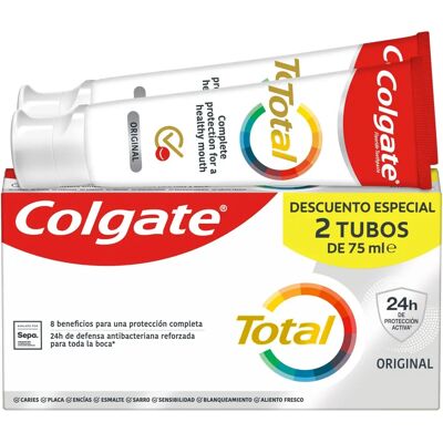 Colgate Total Original Duo - Dentifrice - Publicité Colgate Total Original Duo - Dentifrice - Publicité