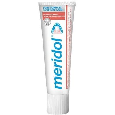 Dentifrice complet Meridol pour gencives sensibles - 75 ml - Publicité Dentifrice complet Meridol pour gencives sensibles - 75 ml - Publicité