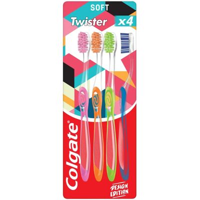 Colgate Twister Design Edition - Zahnbürste - Unisex Colgate Twister Design Edition - Zahnbürste - Unisex