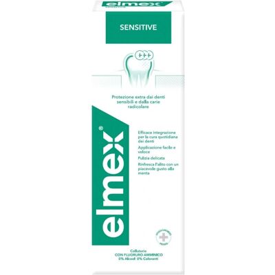 Collutorio Elmex Sensitive - Protezione denti sensibili - 400 ml Collutorio Elmex Sensitive - Protezione denti sensibili - 400 ml