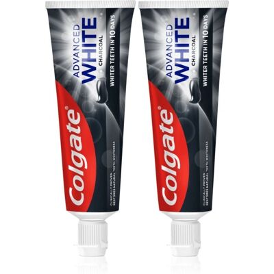 Colgate Advanced White Charcoal DUOPACK - Wybielająca pasta do zębów Colgate Advanced White Charcoal DUOPACK - Wybielająca pasta do zębów