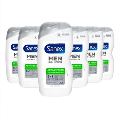 Sanex - Skin Health Active Fresh - Men - Shower Gel Sanex - Skin Health Active Fresh - Men - Shower Gel