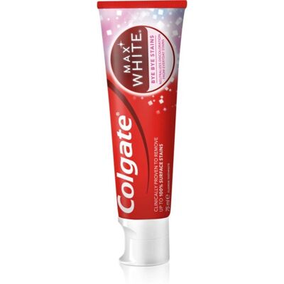Colgate Max White Bye Bye Stains - Dentifrice - Publicité Colgate Max White Bye Bye Stains - Dentifrice - Publicité
