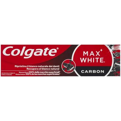 Colgate - Pasta Dentífrica Natural Extracts Carbón - Charcoal - 75 Ml - Dentifricio Colgate - Pasta Dentífrica Natural Extracts Carbón - Charcoal - 75 Ml - Dentifricio