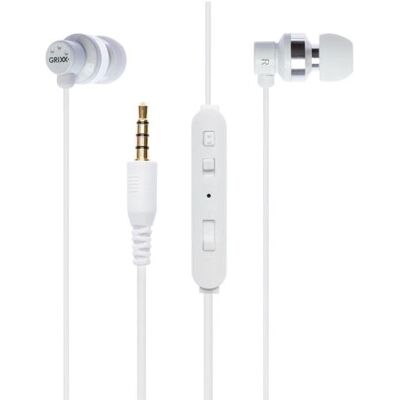 Grixx GROHU3000RW Kopfhörer - Kabelgebunden In-Ear Weiß Grixx GROHU3000RW Kopfhörer - Kabelgebunden In-Ear Weiß