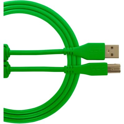 UDG Green USB Cable 2m - USB 2.0 A-B Straight UDG Green USB Cable 2m - USB 2.0 A-B Straight