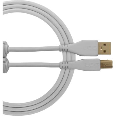 UDG Ultimate Audio Cable USB 2.0 A-B White Straight 2m - Audio Cable UDG Ultimate Audio Cable USB 2.0 A-B White Straight 2m - Audio Cable
