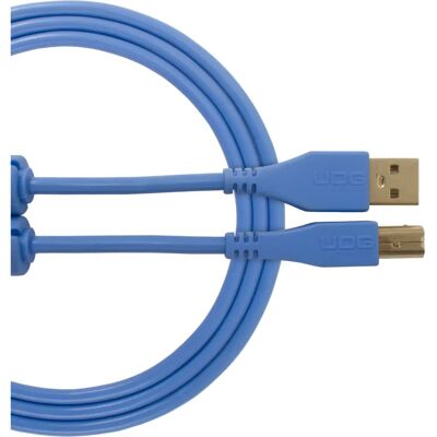 Câble audio UDG Ultimate USB 2.0 A-B Bleu 3m - Câble audio Câble audio UDG Ultimate USB 2.0 A-B Bleu 3m - Câble audio
