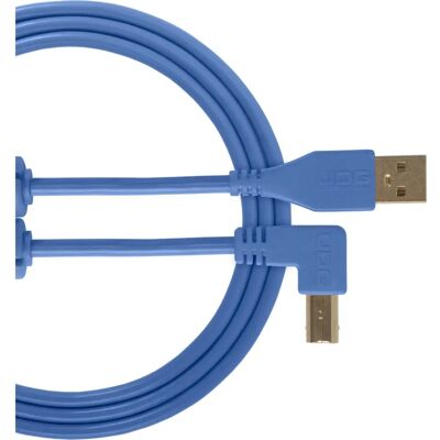 UDG Ultimate Audio Cable USB 2.0 A-B Blue Angled - 1m - Audio Cable UDG Ultimate Audio Cable USB 2.0 A-B Blue Angled - 1m - Audio Cable