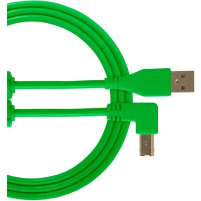 UDG Ultimate Audio Cable USB 2.0 A-B Green Angled - 1m - USB Cable UDG Ultimate Audio Cable USB 2.0 A-B Green Angled - 1m - USB Cable