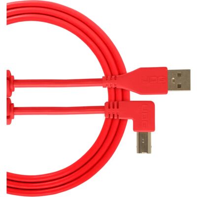 UDG Ultimate Audio Cable USB 2.0 A-B Red Angled 2m - Audio Cable UDG Ultimate Audio Cable USB 2.0 A-B Red Angled 2m - Audio Cable