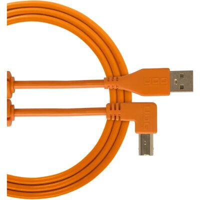 UDG Ultimate Audio Cable USB 2.0 A-B Orange Angled - 2m - USB Cable UDG Ultimate Audio Cable USB 2.0 A-B Orange Angled - 2m - USB Cable