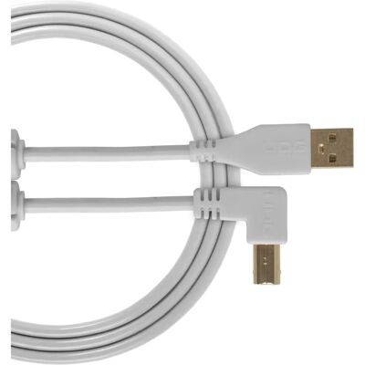 UDG U95005WH - USB Cable 2m White Angled & Straight UDG U95005WH - USB Cable 2m White Angled & Straight