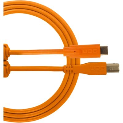UDG Ultimate Audio USB 2.0 Cable Orange 1.5m - USB Cable for DJs UDG Ultimate Audio USB 2.0 Cable Orange 1.5m - USB Cable for DJs
