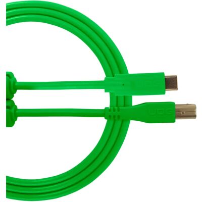 UDG U96001GR Green Straight 1.5m USB Cable - DJ & Studio UDG U96001GR Green Straight 1.5m USB Cable - DJ & Studio