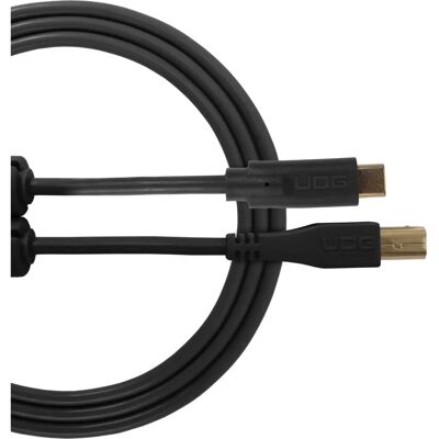 UDG USB Cable - Black, 1.5m, Straight - USB 2.0 UDG USB Cable - Black, 1.5m, Straight - USB 2.0