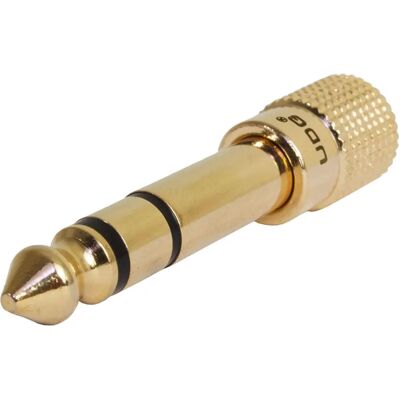 Adaptateur UDG pour casques 3,5 mm à 6,35 mm - Accessoire - Publicité Adaptateur UDG pour casques 3,5 mm à 6,35 mm - Accessoire - Publicité