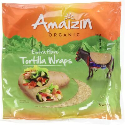 Amaizin Bio Extra Faser Tortilla Wraps - Tortilla Wraps Amaizin Bio Extra Faser Tortilla Wraps - Tortilla Wraps