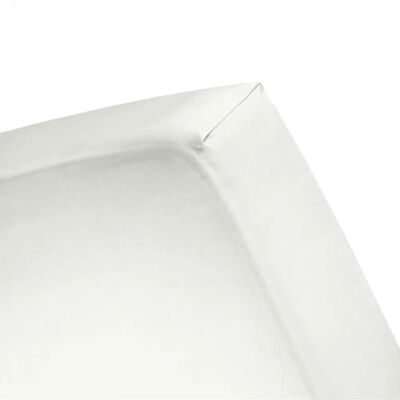 CINDERELLA Beige Jersey Fitted Sheet - Beddengoed CINDERELLA Beige Jersey Fitted Sheet - Beddengoed
