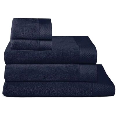 Seahorse Pure Blau 5-delig Handdoekenset - Bad & Gastendoeken Seahorse Pure Blau 5-delig Handdoekenset - Bad & Gastendoeken