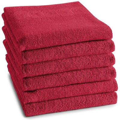 DDDDD Rood Keukendoek Set - Absorberend Katoen DDDDD Rood Keukendoek Set - Absorberend Katoen