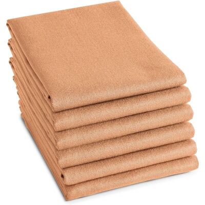 DDDDD Katoenen Keukendoeken - Pastelperzik - Set van 6 DDDDD Katoenen Keukendoeken - Pastelperzik - Set van 6