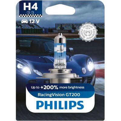 Philips RacingVision GT200 H4 (12342RGTB1) Philips RacingVision GT200 H4 (12342RGTB1)