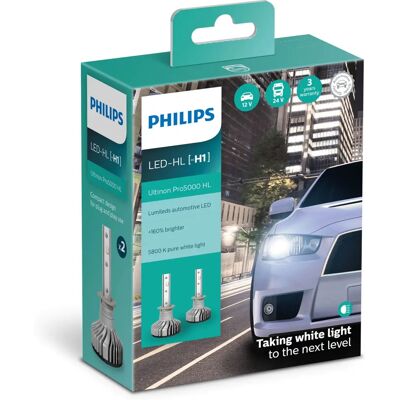 Philips 11258U50CWX2 Żarówka samochodowa - H1 15 W LED Philips 11258U50CWX2 Żarówka samochodowa - H1 15 W LED