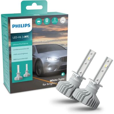 Philips 11258U5100X2 - H1 LED Scheinwerfer - 2 Stück Philips 11258U5100X2 - H1 LED Scheinwerfer - 2 Stück