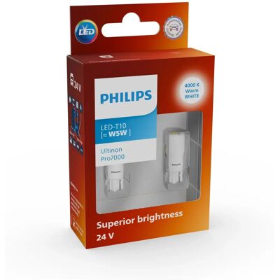 Philips Ultinon W5W LED - Światła sygnalizacyjne bezpieczeństwa Philips Ultinon W5W LED - Światła sygnalizacyjne bezpieczeństwa