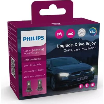 Philips Ultinon Access 11972 12V U2500 CX LED-HL H7/H18 (11972U2500CX) Philips Ultinon Access 11972 12V U2500 CX LED-HL H7/H18 (11972U2500CX)
