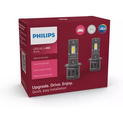Philips 11336U2500C2 - Ampoule LED pour Phare - Publicité Philips 11336U2500C2 - Ampoule LED pour Phare - Publicité