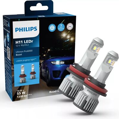 Philips 11362U60BX2 H11 18W LED Scheinwerfer Philips 11362U60BX2 H11 18W LED Scheinwerfer