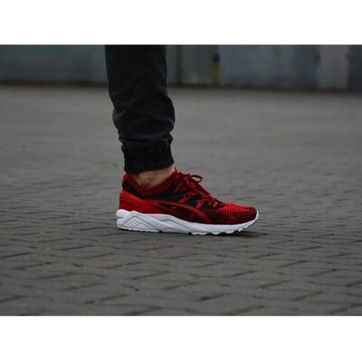 Asics Gel Kayano Knit Heren Rood Trainers - Steunend, Lichtgewicht, Duurzaam Asics Gel Kayano Knit Heren Rood Trainers - Steunend, Lichtgewicht, Duurzaam