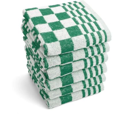 Byrklund Groene Keukendoek Set - 6 stuks - Absorberend & Zacht Byrklund Groene Keukendoek Set - 6 stuks - Absorberend & Zacht