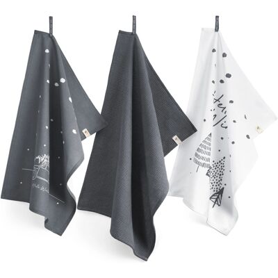 Walra Winter Keuken- & Handdoekenset - Blauw Walra Winter Keuken- & Handdoekenset - Blauw