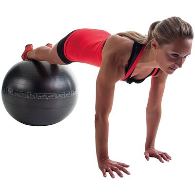 Pure2Improve Yoga Core Trainingsball 75cm schwarz - Gymnastikball Pure2Improve Yoga Core Trainingsball 75cm schwarz - Gymnastikball