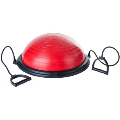 Piłka do równowagi Pure2Improve - Czerwona 63cm Unisex Fitness Piłka do równowagi Pure2Improve - Czerwona 63cm Unisex Fitness