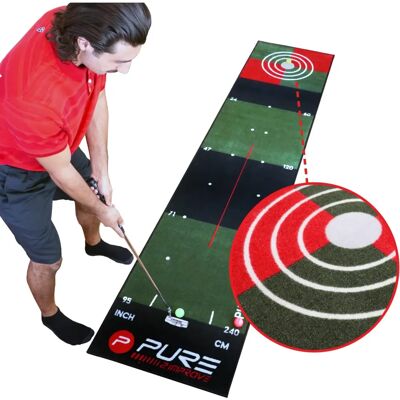 Pure2Improve Golfputtingmatto - 65x300cm, Vihreä, Unisex Pure2Improve Golfputtingmatto - 65x300cm, Vihreä, Unisex